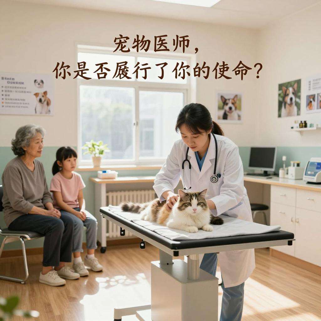 宠物医师，你是否履行了你的使命？