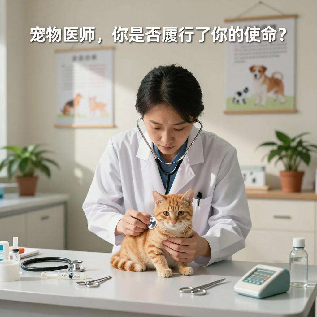 宠物医师，你是否履行了你的使命？