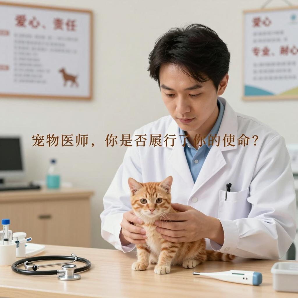 宠物医师，你是否履行了你的使命？