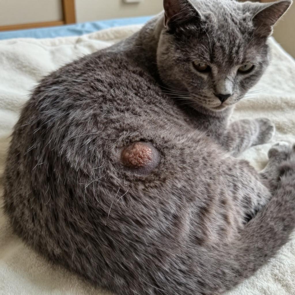 猫咪患猫癣后皮肤变黑怎么办？还能白回来吗？第二张图