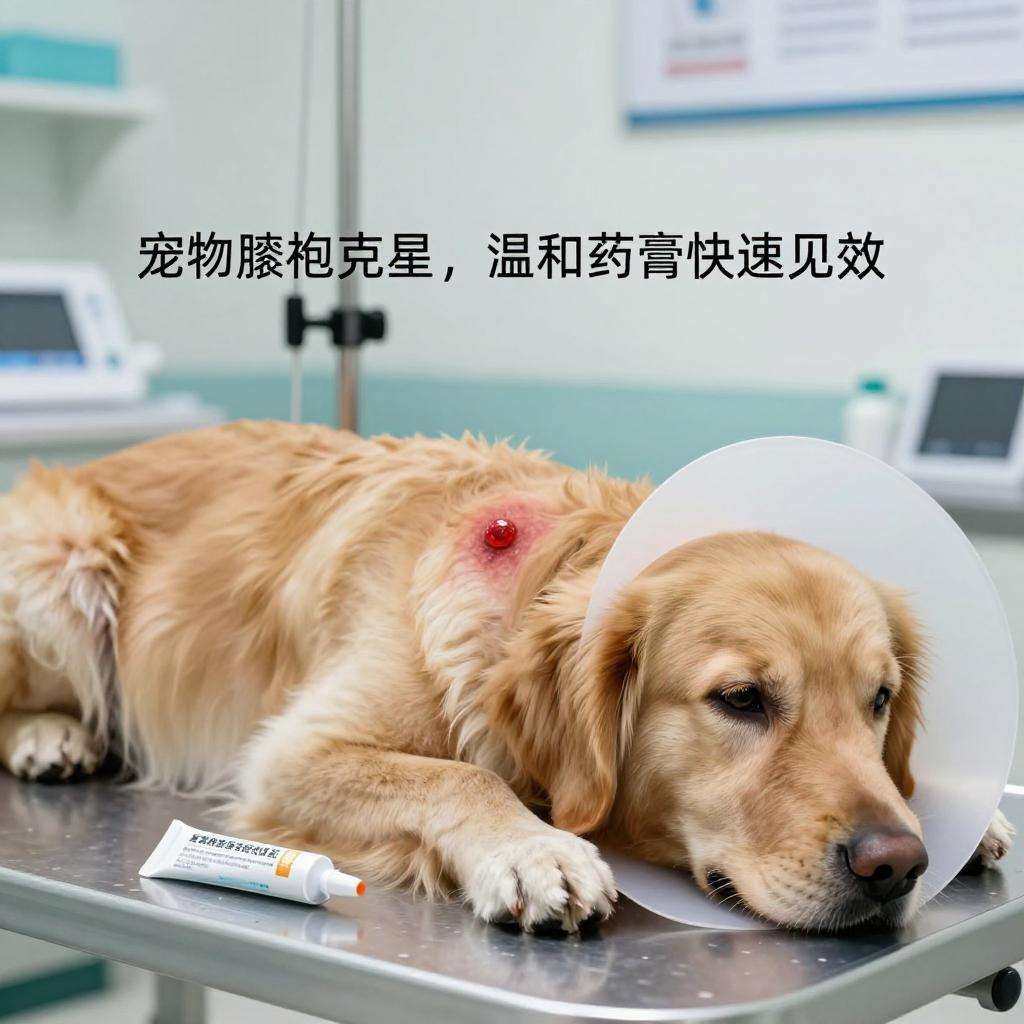 宠物脓包克星，温和药膏快速见效