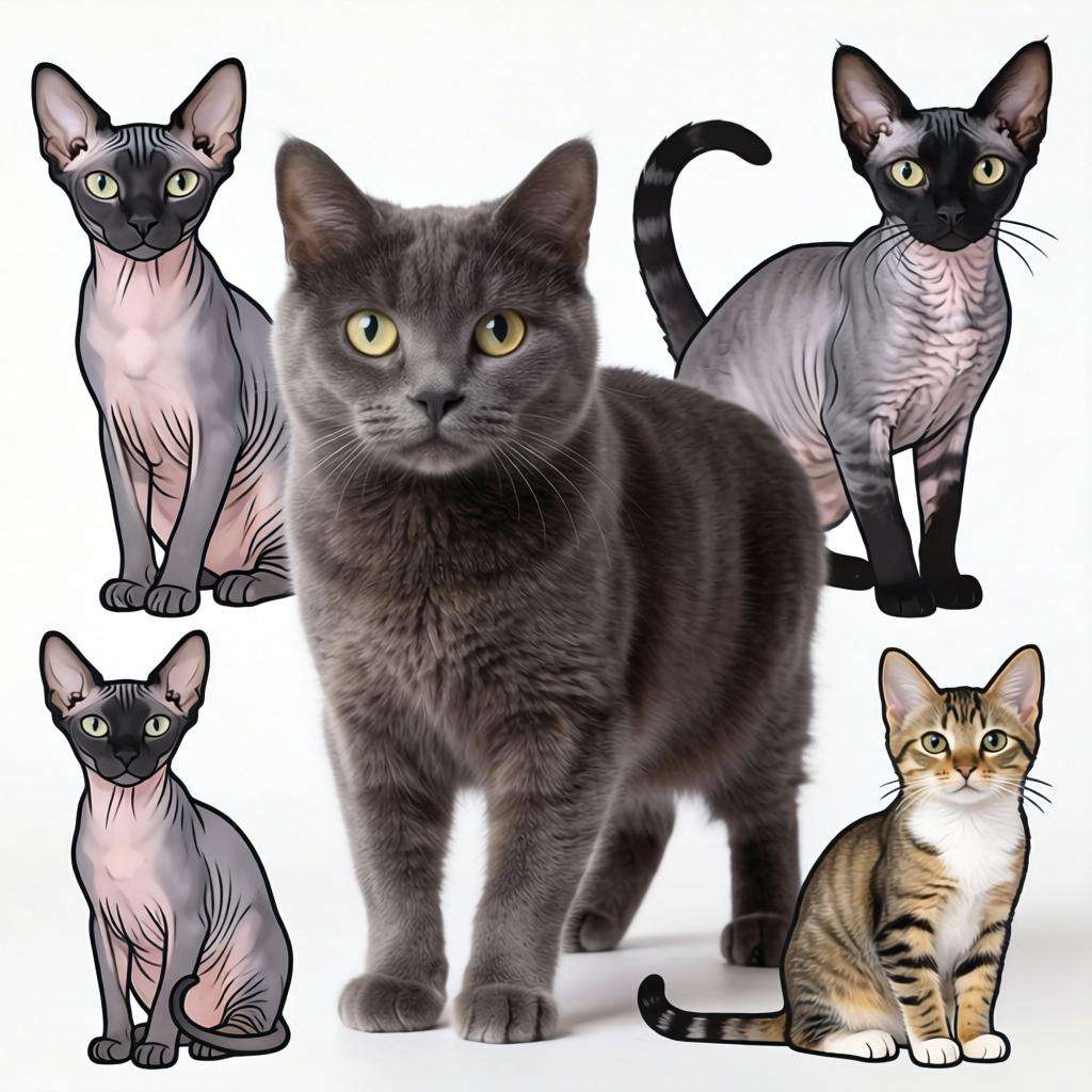 猫咪身上老是掉毛怎么办?认准这几招! 猫咪身上老是掉毛怎么办?认准这几招!第一张图