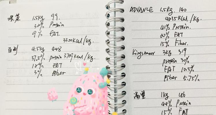 猫粮热量分析（知道猫粮的热量是多少，让你的猫咪健康活力无限）