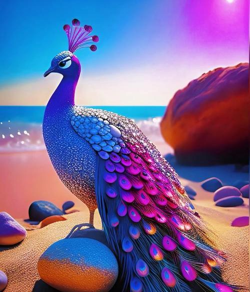 孔雀的美丽外形（揭秘孔雀的魅力与独特之处）