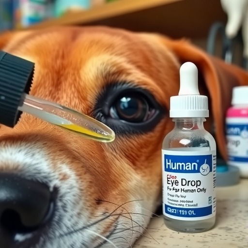 人用的眼药水狗狗可以用吗？