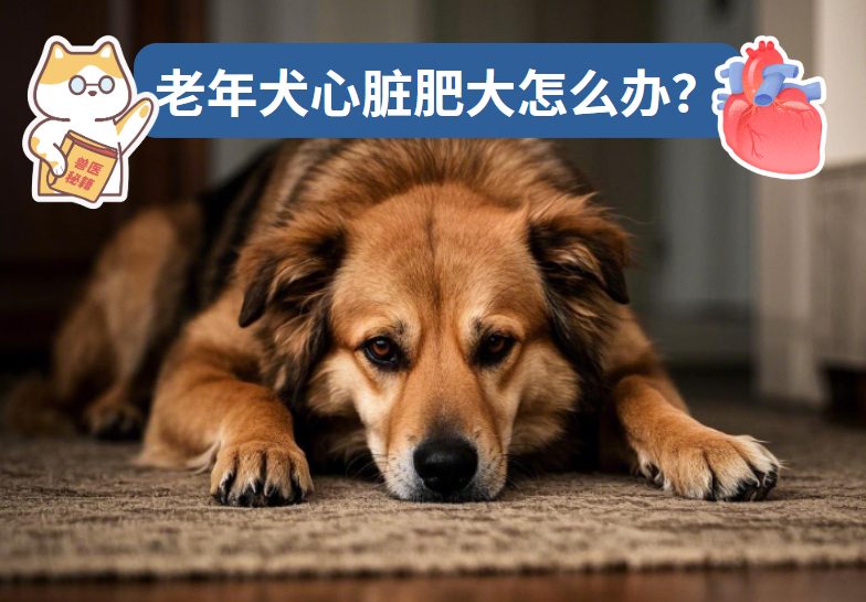 老年犬心脏肥大怎么办？