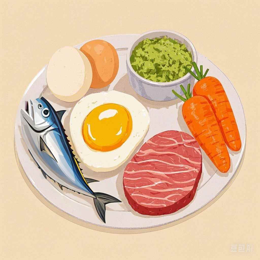 对猫咪毛发好的食物