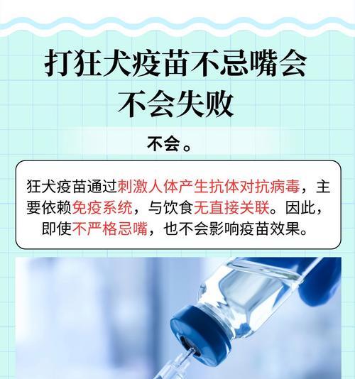 狗的狂犬疫苗接种频率及注意事项（了解狗的狂犬疫苗接种时间，保护宠物健康）