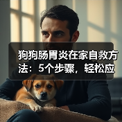 狗狗肠胃炎在家自救方法：5个步骤，轻松应对！（图1）