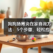 狗狗肠胃炎在家自救方法：5个步骤，轻松应对！（图2）