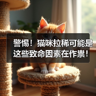 警惕！猫咪拉稀可能是这些致命因素在作祟！（图1）