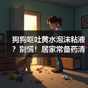狗狗呕吐黄水泡沫粘液?别慌!居家常备药清单来了(图1) 狗狗呕吐黄水泡沫粘液?别慌!居家常备药清单来了(图1)