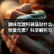 猫咪吃塑料袋是缺什么微量元素?科学解析与应对指南(图2) 猫咪吃塑料袋是缺什么微量元素?科学解析与应对指南(图2)