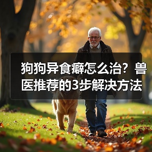 狗狗异食癖怎么治？兽医推荐的3步解决方法（图1）