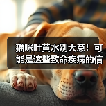 猫咪吐黄水别大意!可能是这些致命疾病的信号!(图2) 猫咪吐黄水别大意!可能是这些致命疾病的信号!(图2)