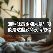 猫咪吐黄水别大意!可能是这些致命疾病的信号!(图4) 猫咪吐黄水别大意!可能是这些致命疾病的信号!(图4)