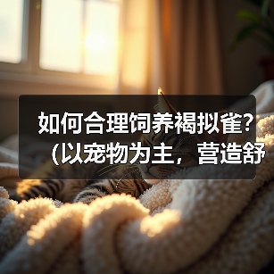 如何合理饲养褐拟雀？（以宠物为主，营造舒适生活环境，享受亲密互动）