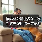 猫咪体外驱虫多久一次？这些误区你一定要避开！（图2）