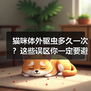 猫咪体外驱虫多久一次？这些误区你一定要避开！（图3）
