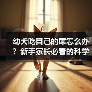 幼犬吃自己的屎怎么办?新手家长必看的科学纠正指南(图1) 幼犬吃自己的屎怎么办?新手家长必看的科学纠正指南(图1)