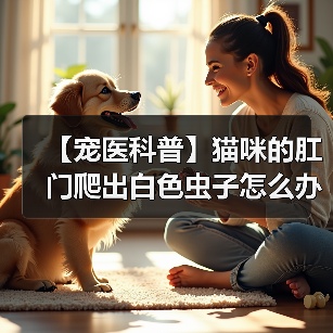 【宠医科普】猫咪的肛门爬出白色虫子怎么办？（图4）