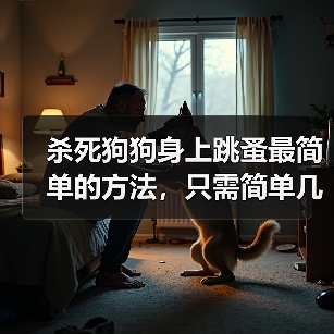 杀死狗狗身上跳蚤最简单的方法，只需简单几步！（图2）