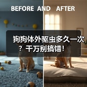 狗狗体外驱虫多久一次？千万别搞错！（图3）