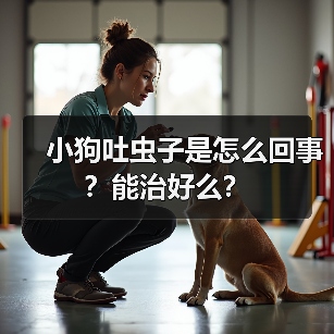 小狗吐虫子是怎么回事？能治好么？