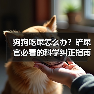 狗狗吃屎怎么办？铲屎官必看的科学纠正指南（图2）