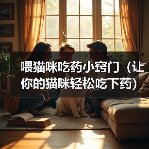 喂猫咪吃药小窍门(让你的猫咪轻松吃下药)(图2) 喂猫咪吃药小窍门(让你的猫咪轻松吃下药)(图2)