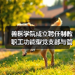 兽医学院成立聘任制教职工功能型党支部与管理委员会(图2) 兽医学院成立聘任制教职工功能型党支部与管理委员会(图2)