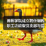 兽医学院成立聘任制教职工功能型党支部与管理委员会