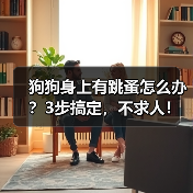狗狗身上有跳蚤怎么办？3步搞定，不求人！（图3）