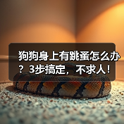 狗狗身上有跳蚤怎么办？3步搞定，不求人！（图4）