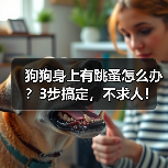 狗狗身上有跳蚤怎么办？3步搞定，不求人！（图2）
