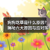 狗狗吃草是什么原因?揭秘六大原因与应对策略(图3) 狗狗吃草是什么原因?揭秘六大原因与应对策略(图3)