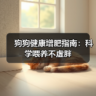 狗狗健康增肥指南：科学喂养不虚胖（图4）
