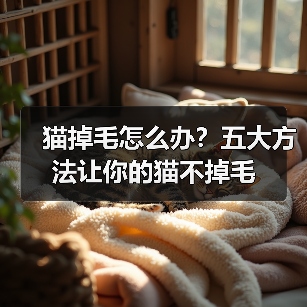 猫掉毛怎么办？五大方法让你的猫不掉毛（图4）