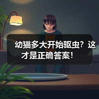 幼猫多大开始驱虫？这才是正确答案！（图1）