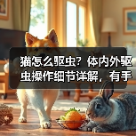 猫怎么驱虫?体内外驱虫操作细节详解,有手就会!(图1) 猫怎么驱虫?体内外驱虫操作细节详解,有手就会!(图1)