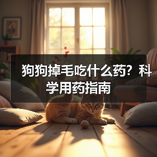 狗狗掉毛吃什么药?科学用药指南(图2) 狗狗掉毛吃什么药?科学用药指南(图2)