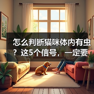 怎么判断猫咪体内有虫？这5个信号，一定要留意！（图1）