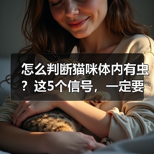 怎么判断猫咪体内有虫？这5个信号，一定要留意！（图2）