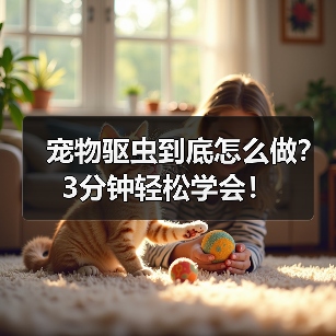 宠物驱虫到底怎么做?3分钟轻松学会!(图1) 宠物驱虫到底怎么做?3分钟轻松学会!(图1)