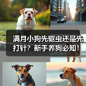 满月小狗先驱虫还是先打针？新手养狗必知！（图3）