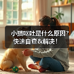 小猫呕吐是什么原因？快速自查&解决！（图2）
