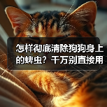 怎样彻底清除狗狗身上的蜱虫？千万别直接用手扯！（图1）