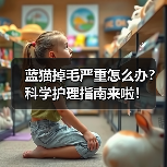 蓝猫掉毛严重怎么办？科学护理指南来啦！（图1）