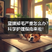蓝猫掉毛严重怎么办？科学护理指南来啦！（图3）