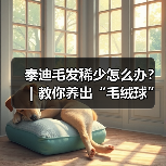 泰迪毛发稀少怎么办？｜教你养出“毛绒球”的秘诀（图1）